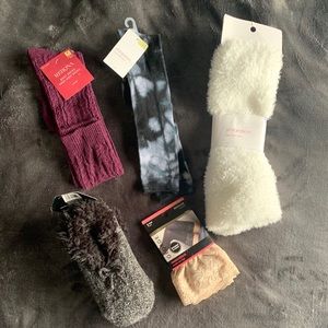 NWT Women's Sock/Leg Accesorie Bundle